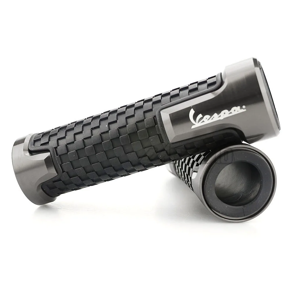 Рукоятка для мотоцикла алюминиевый резиновый гелевый рукоятка с ЧПУ Piaggio Vespa GTS GTV