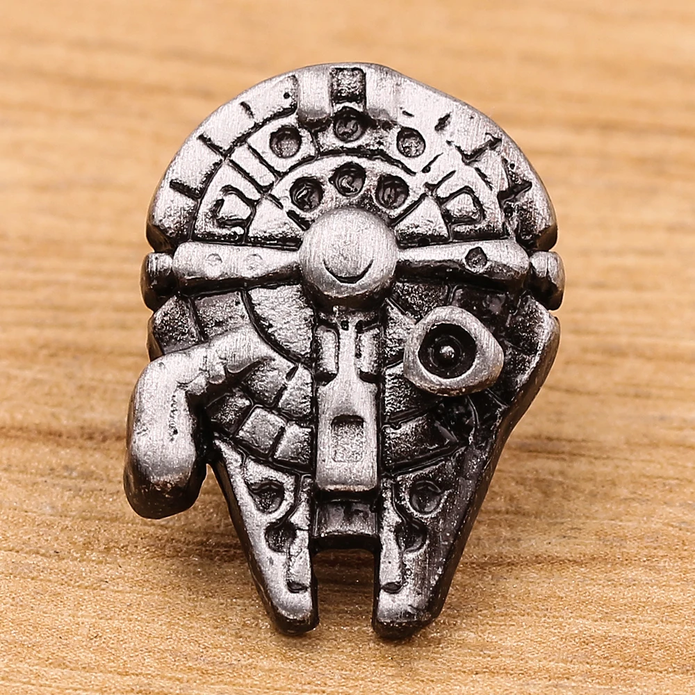 Фильм Звездные войны ремесло брошь космический корабль мини Сокол Миллениум