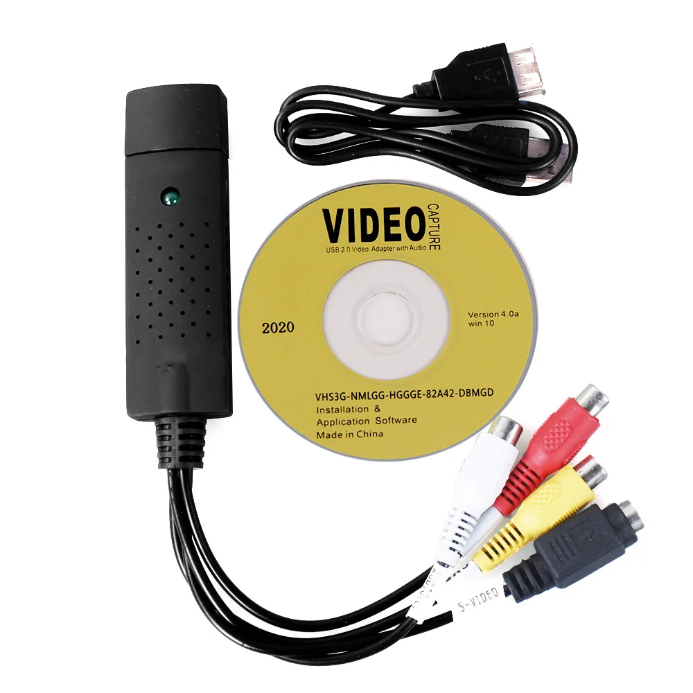 VONETS USB Easycap 2 0 TV DVD VHS адаптер для видеозахвата устройства Поддержка карт Win XP / 7 Vista 32