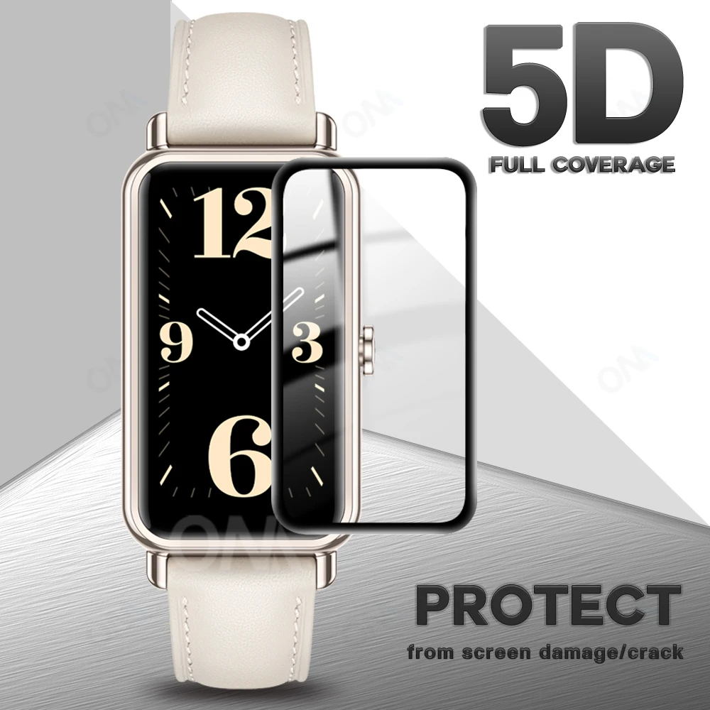 5D Защитная пленка для экрана Huawei Watch Fit Mini новые Смарт-часы полностью мягкая