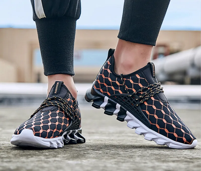 

Men Shoes Sneakers Light Breathable Men Casual Shoes 2020 White Mesh Men's Sports Fashion Shoes Lace-up Comfortable Big Size 47
