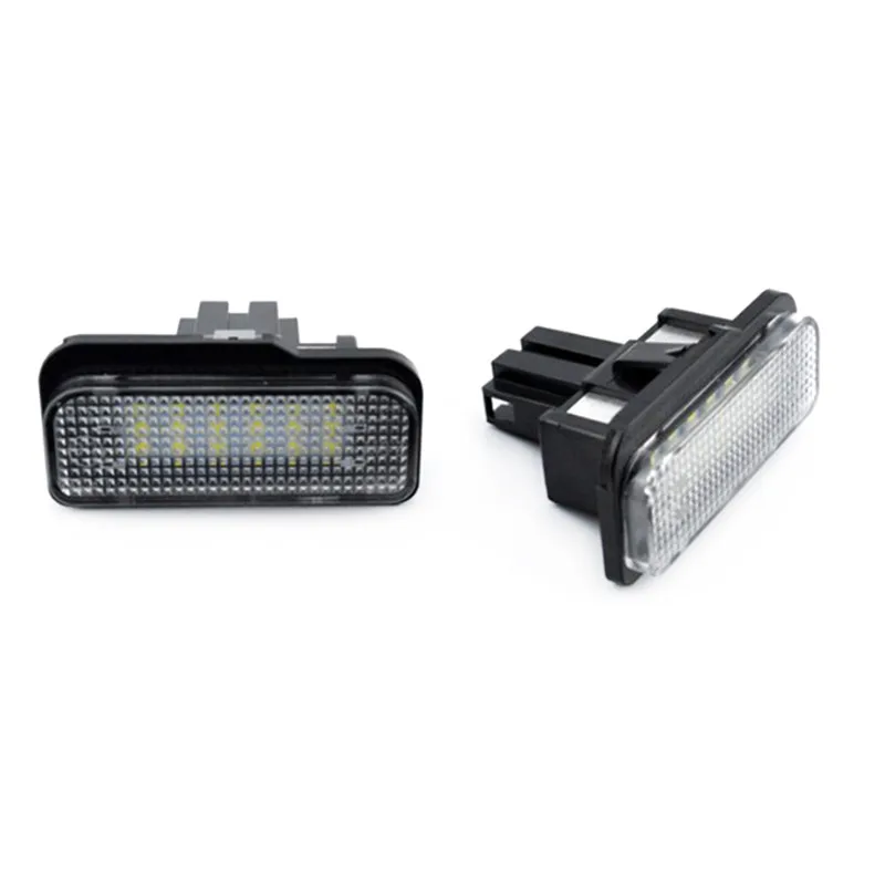 DJSona 2 шт огни номерного знака Plug N Play ксенон белый светодиодный номер для Benz