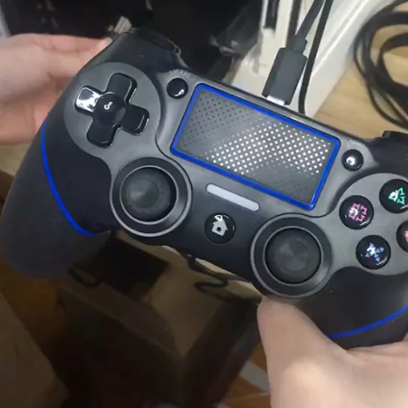 

Подходит для консоли Playstation 4, для Playstation Dualshock 4, джойстик, контроллер, Bluetooth, беспроводной геймпад для контроллера PS4