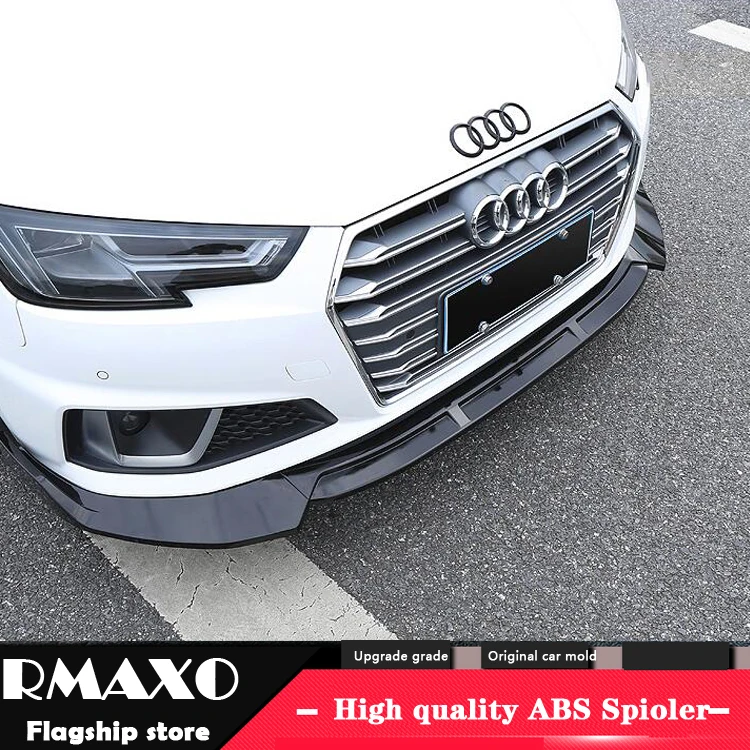 Для Audi A4 ABS задний бампер диффузор протектор для 2019-2020 корпус комплект передний