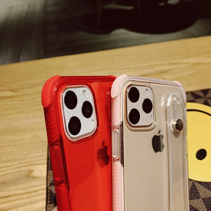 Блестящий ремешок на запястье ручная Подушка безопасности прозрачный мягкий