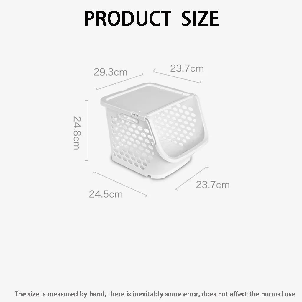 Large storage basket Fruit And Vegetable Basket Storage Basket Thickening Kitchen Bedroom panier de rangement