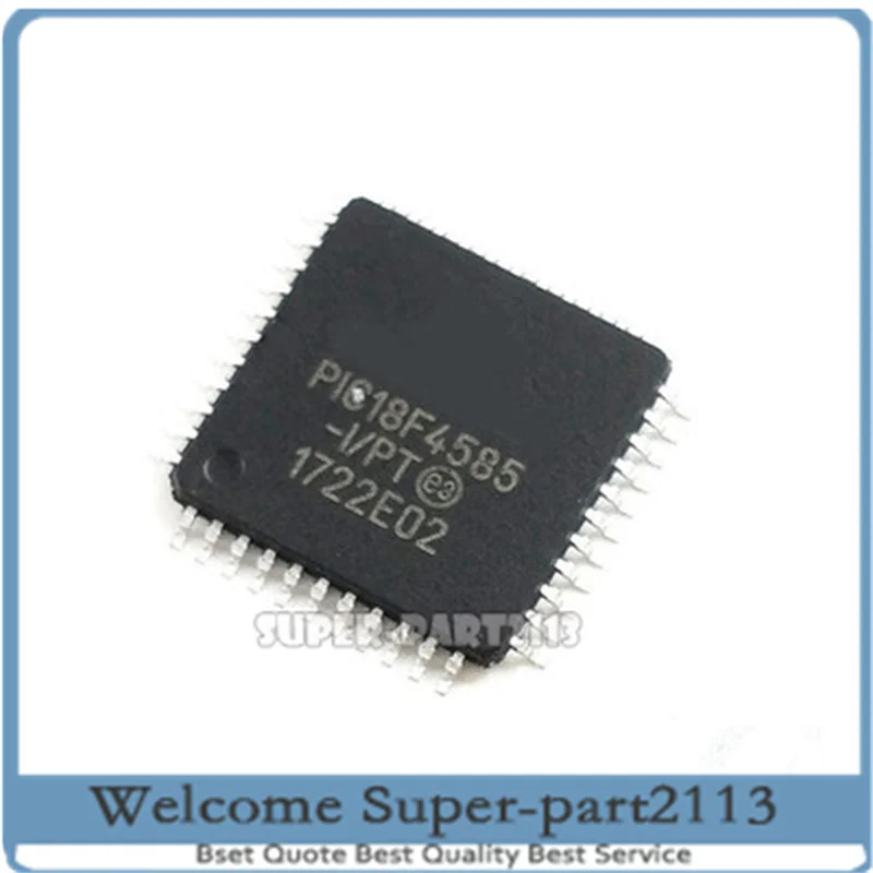 

5 шт./лот PIC18F4585-I/PT PIC18F4585 TQFP44 абсолютно новые искусственные