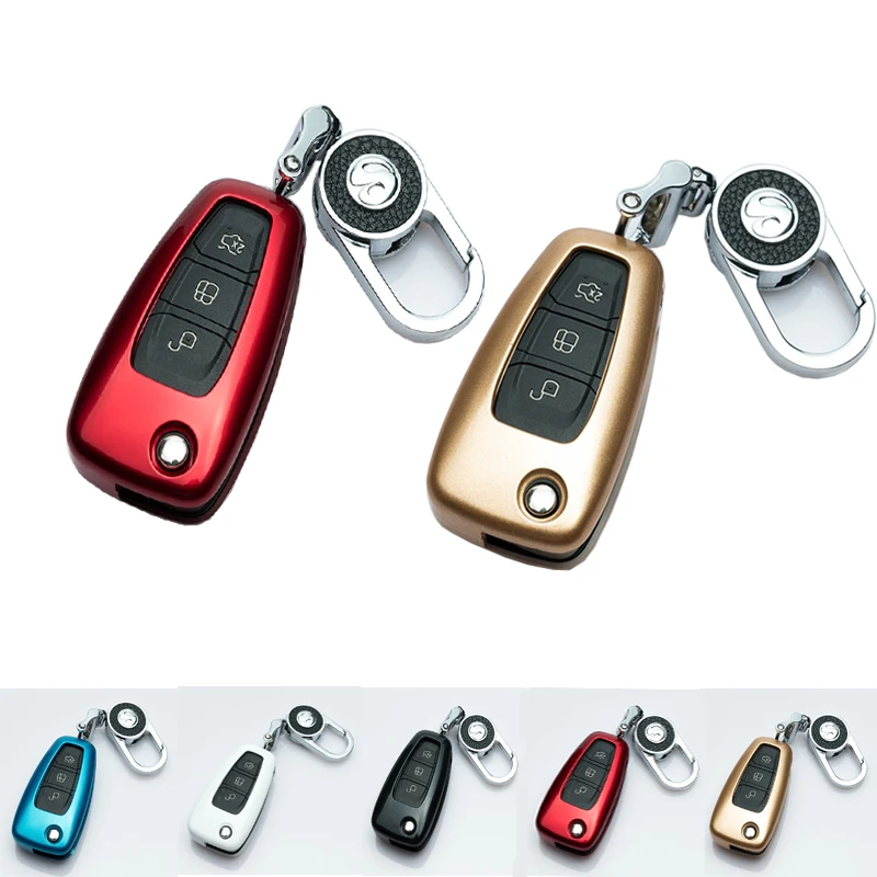 Автомобильный защитный чехол для ключа держатель Ford Focus MK3 MK4 Kuga escape ecosport Новый Fiesta