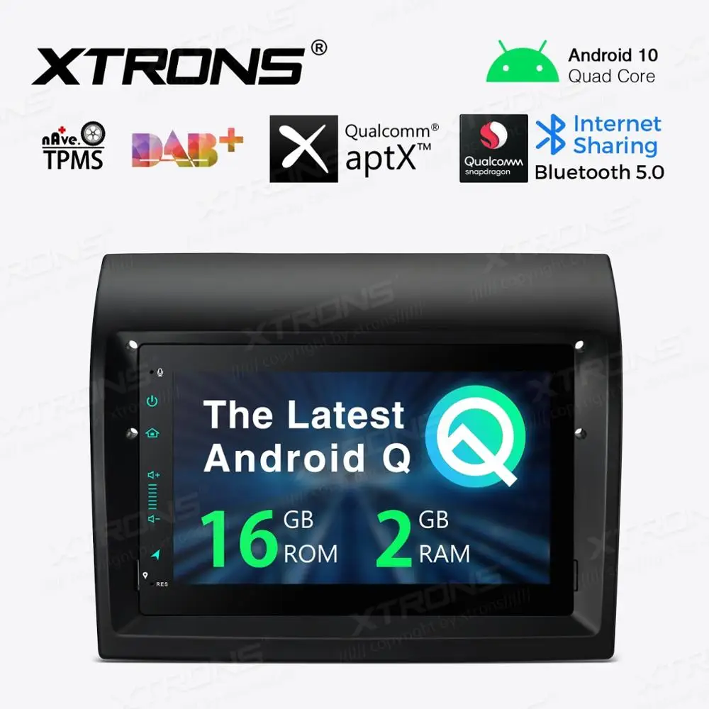 Автомобильная Мультимедийная система плеер на Android 10 0 с 7 &quotэкраном GPS для Fiat Ducato