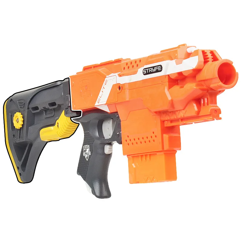 

Универсальные аксессуары для пистолета с мягкой пулей, совместимый с Nerf Elite, горячее оборудование, растягивающийся задний кронштейн
