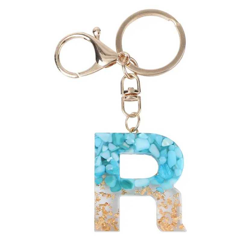1 шт. творческий брелок-подвеска Английский алфавит дизайн брелок сумка