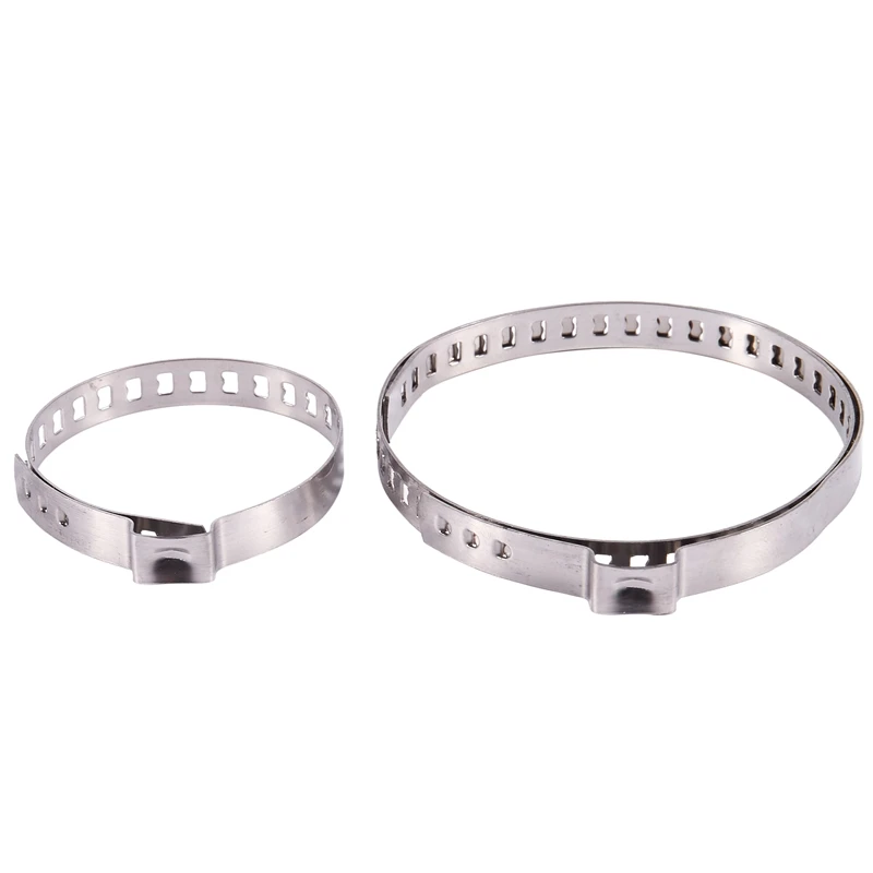 2 шт. приводной вал из нержавеющей стали CV набор зажимов для ботинок автомобиля |