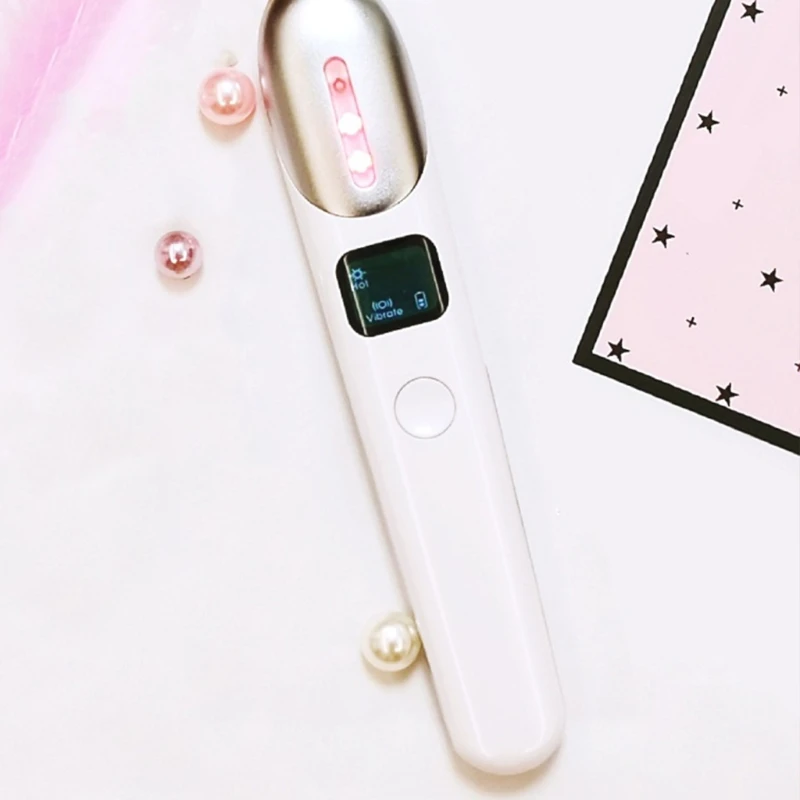 

Eye Massager Wand w/ 45 Heat for Dark Circles, Puffiness and Eye Fatigue Dark Circle Anti Aging Current Eye Beauty C1FF