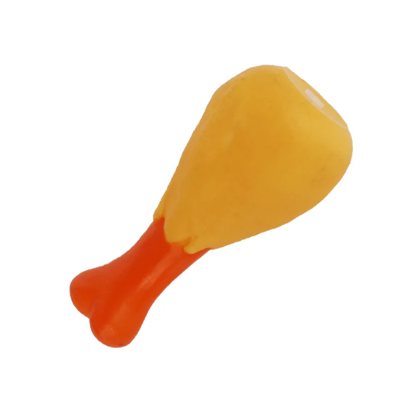

3Pcs Dog Squeak Toy Chicken Shape Sound Chew Training Teeth Pet Puppy Supply Acceaaories Cat Toy Molar Small Medium Pet Product