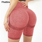 Шорты женские, с высокой талией, бесшовные, с высокой талией, с эффектом пуш-ап, спортивные, для фитнеса, с буквенным принтом, быстросохнущие, тренировочные брюки