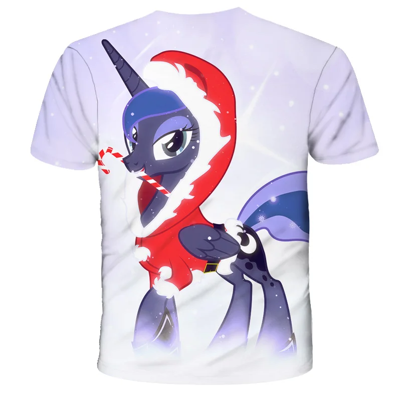 

Summer Unicorn T-shirt My Little Lovely Girls Cute 3d Printed 4-14ys Kids Tees Tops Polyester T Shirt Cartoons Children Clothes
