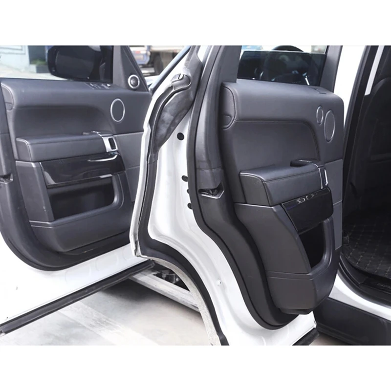 4Pcs Carbon Fiber Style ABS Plastic Inner Door Decoration Cover Trim for Land Rover Range Sport RR 2014-2020 | Автомобили и