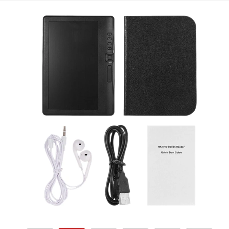 7-дюймовый электронная книга E-Ink LCD Color Sn Smart с HD разрешением цифровой видео MP3