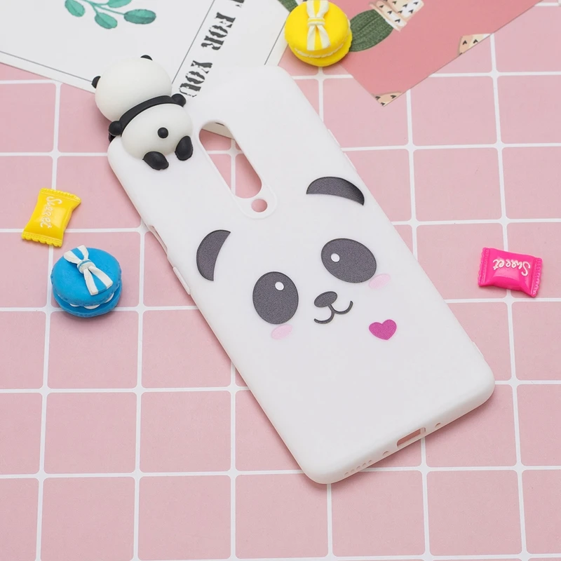 Чехол для Coque One Plus 7 Pro чехол мягкий TPU 3D мультфильм панда Единорог Etui Oneplus 1 +