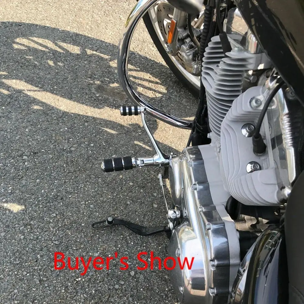Подножки рычаги сцепления для Sportster XL883 XL883C XL1200L XL1200R сорок восемь подножка подставки для ног управление вперед 1991