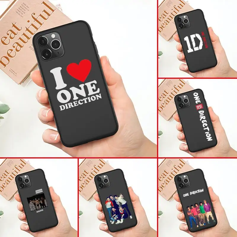 

One Direction 1D Music Group Phone Case for iphone 12 pro max 11 pro XS MAX 8 7 6 6S Plus X 5S SE 2020 XR case