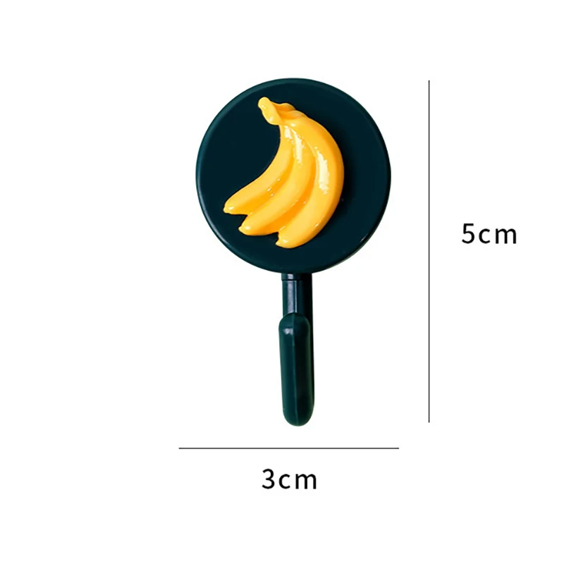 

Creative Use of Non-perforated Adhesive Hook Kitchen and Bathroom Saving Empty Room Waterproof and Moisture-proof Hook 2pcs