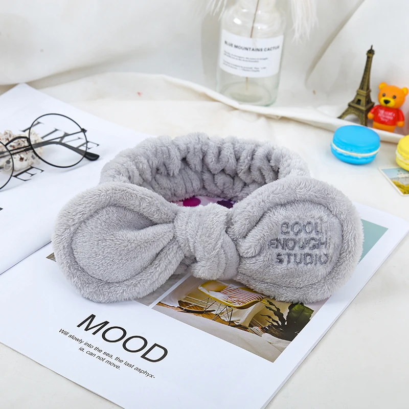 Корейская версия короткая и симпатичная кошачья Ушная обруч для лица смываемая