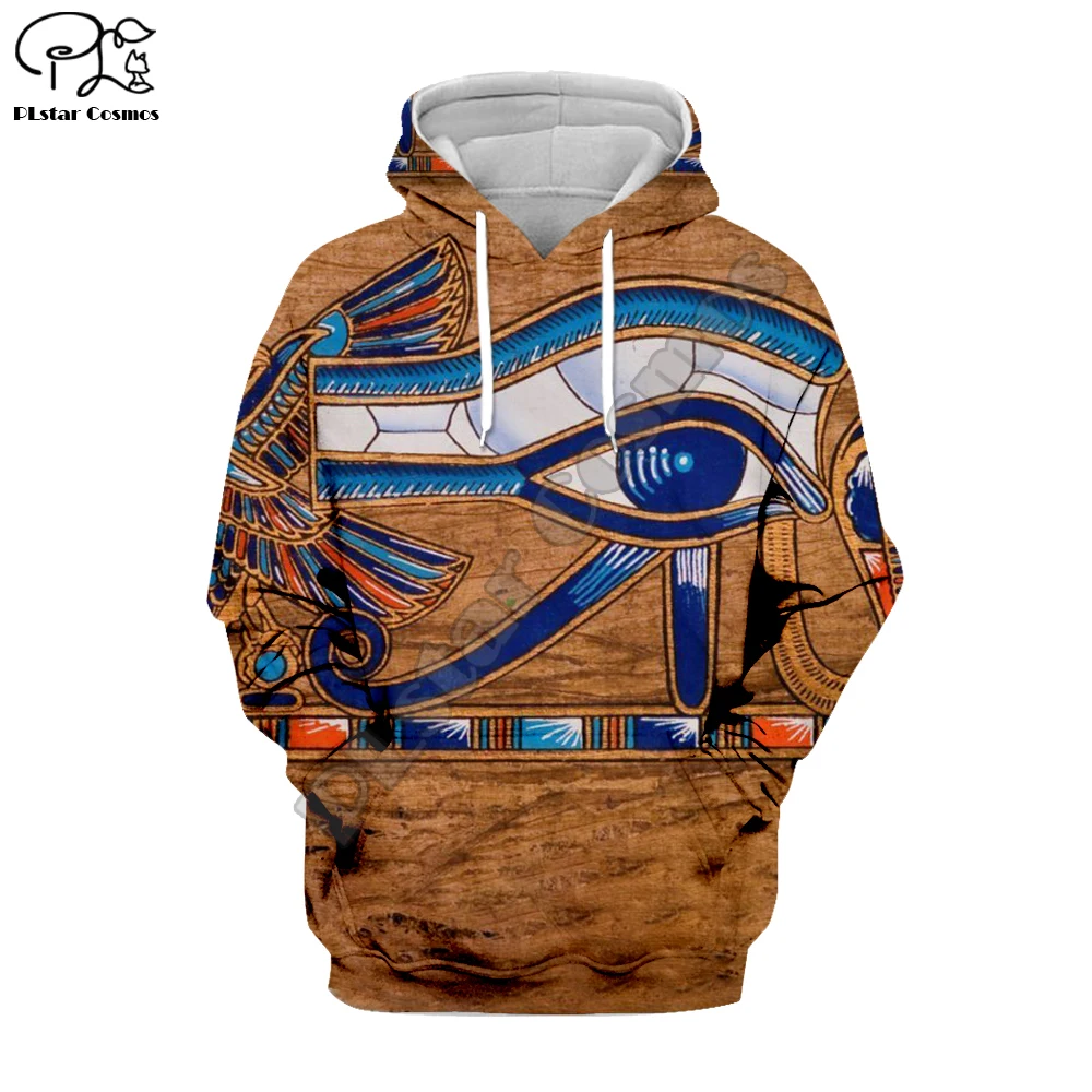 Мужские и женские Индийский Родной принт 3d Толстовка древних Egyp свитер жакет на