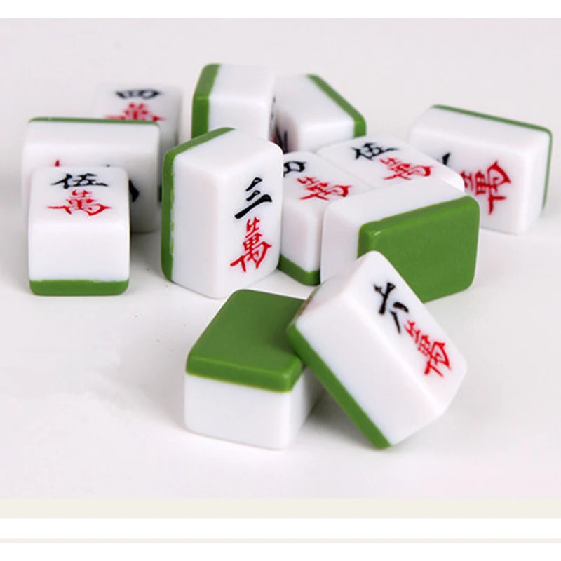 Большие серьги в китайском стиле маджонг Для Друзей Акриловые Креативные