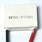 TES1-07105 радиатор, Термоэлектрический охладитель Пельтье, охлаждающая пластина 23x23 мм, 8,4 в, 5 А, модуль охлаждения