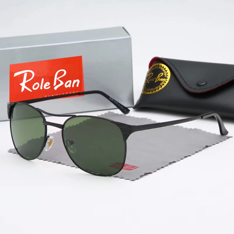 

Men Classic Polarized Pilot Sunglasses Casual Luxury Brand Glasses Stylish driving UV400 Polarized Original box Brand Glasses