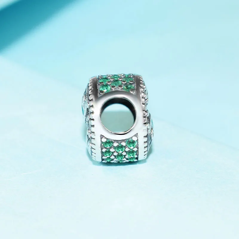 Женский браслет и ожерелье из серебра 925 пробы с бусинами | Украшения аксессуары