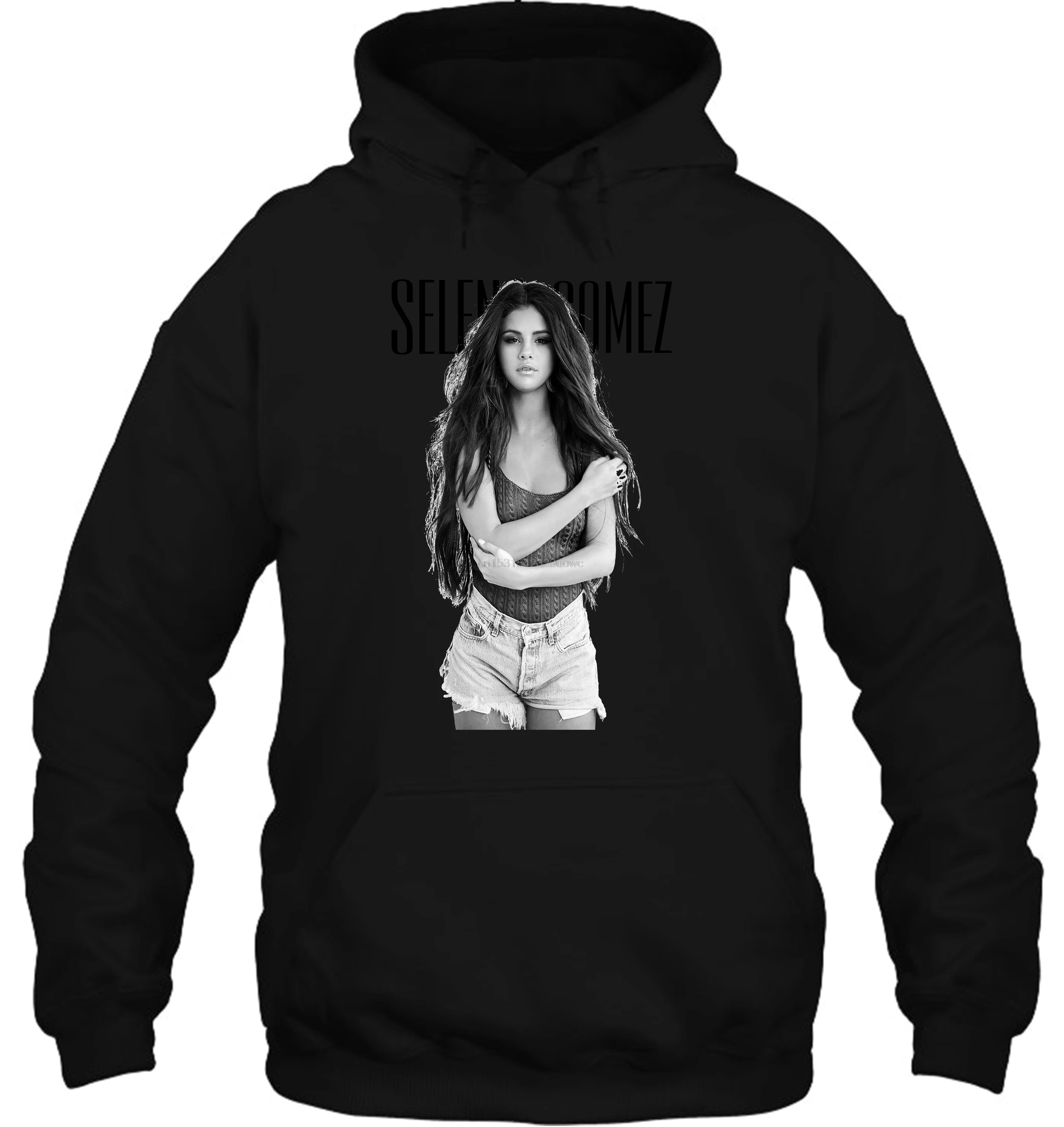 Мужская толстовка с капюшоном Селена Гомез музыка поп Звезда сексуальная размер.