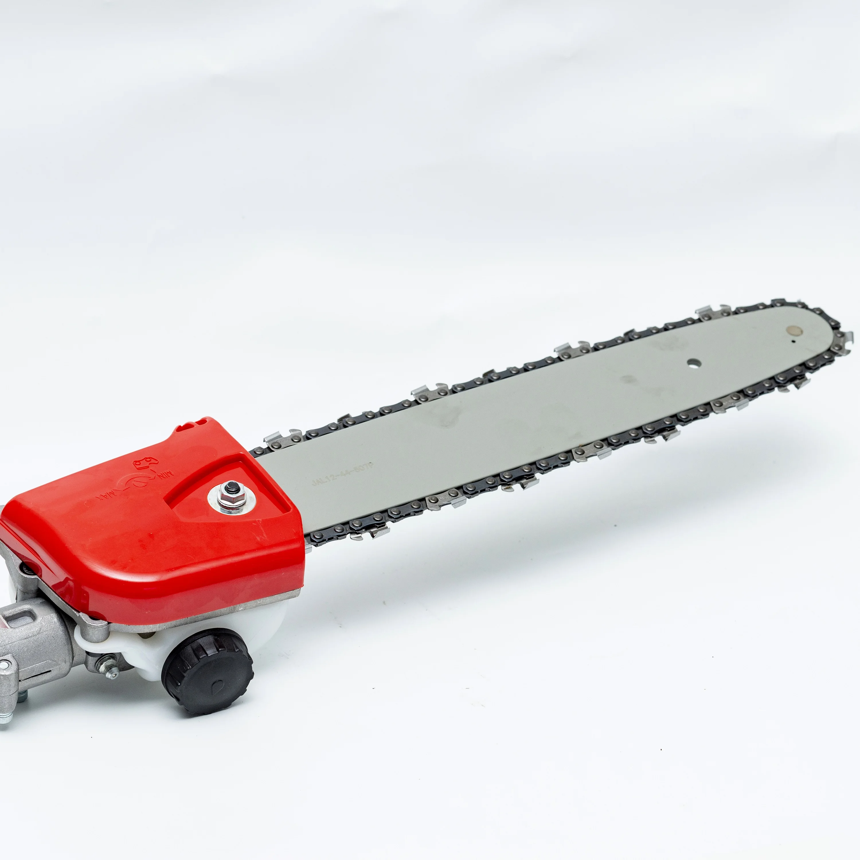 

New Model 9 Teeth Shaft,26mm Tube Chain Saw Attachment with 12" Bar&Chain for Multi Brush Cutter Pole Saw Hedge Trimmer