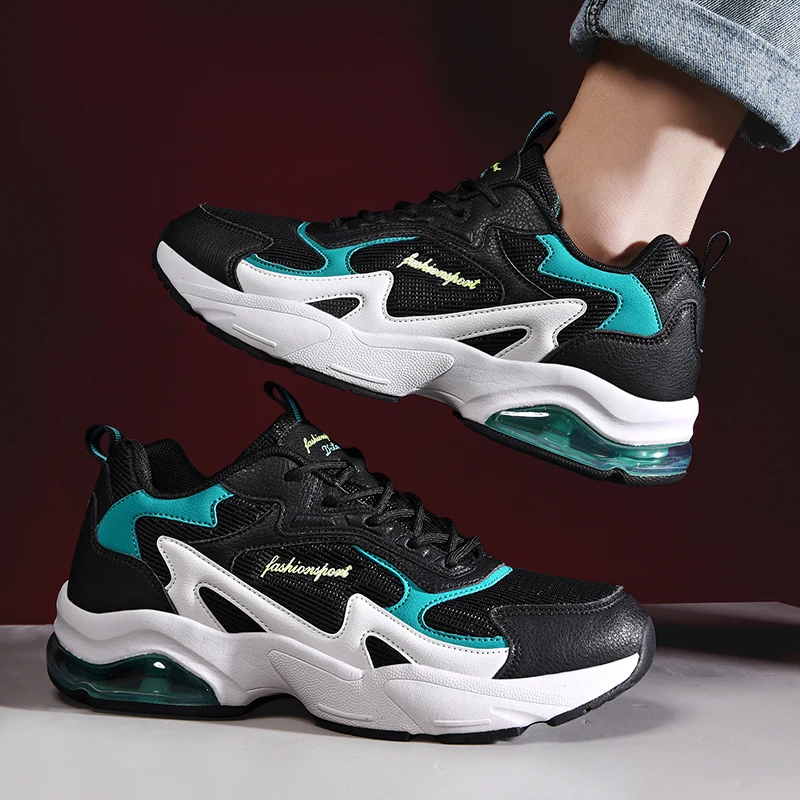 Trend air Men's Casual Shoes Outdoor Street Sneakers Men Fashion Mixed Colors Zapatos De Hombre Thick-soled Platform |