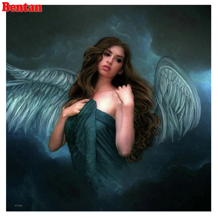 

5D Diamond Painting Angel wings diy full square Diamond embroidery Needlework Mosaic Hobby Crafts Diamond Cross Stitch 5d art
