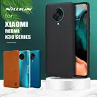 Чехол для Xiaomi Mi Poco F2 Pro Nillkin Super Frosted Shield, тонкий откидной кожаный чехол для Xiaomi Redmi K30 Pro, силиконовый чехол из ТПУ