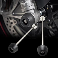 motorcycle front rear axle sliders wheel protection for ducati scrambler 400 800