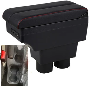 for ford figo armrest box central content box interior armrests storage car styling accessories part with usb free global shipping