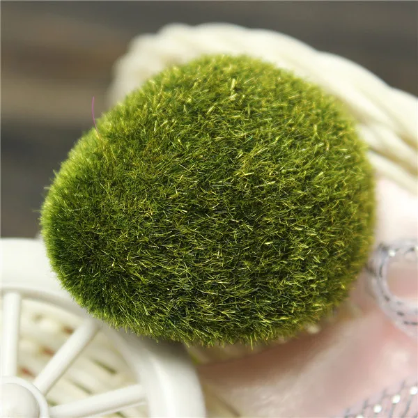 Новые 1 шт./лот искусственные камни покрытые мхом трава бриофиты растительный