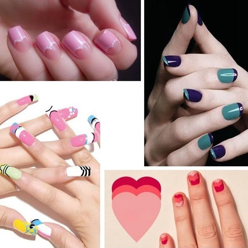 Горячая продажа 48 штук/лист маникюрные Советы Декор дизайн ногтей форма