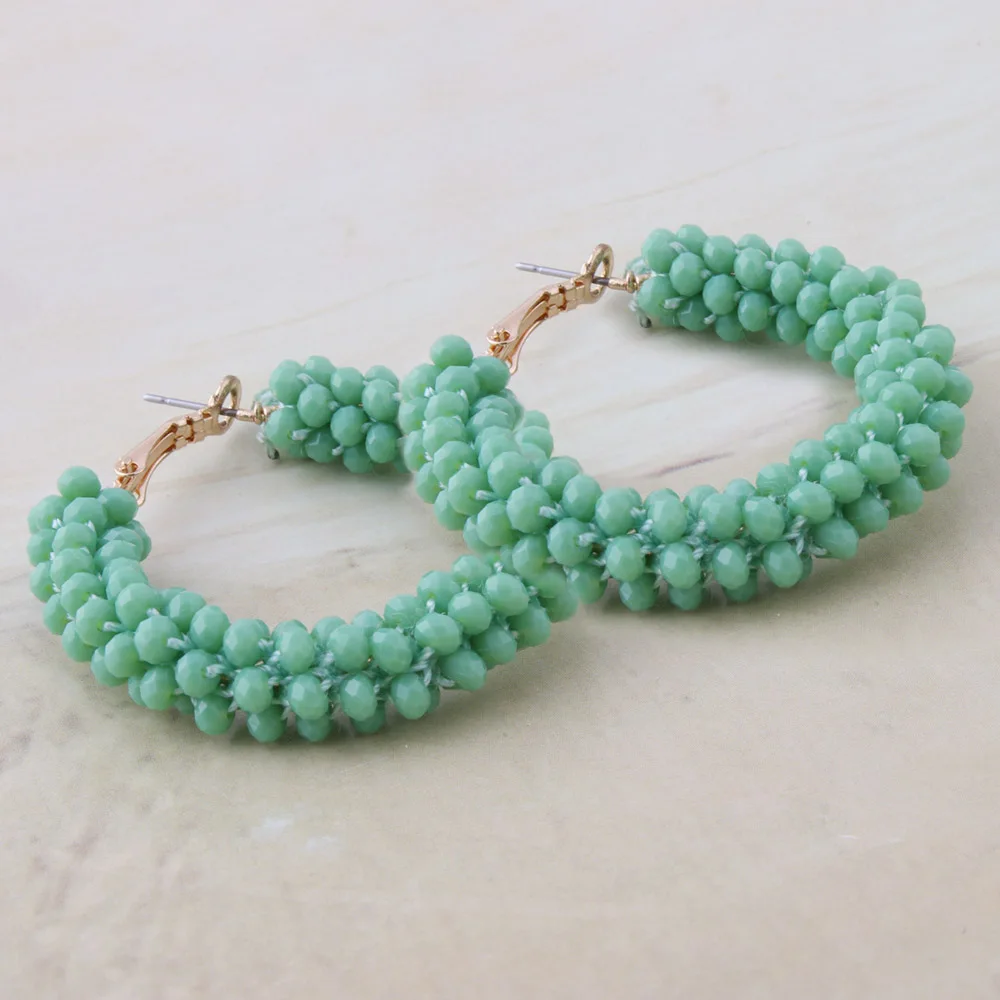 NeeFuWoFuDrop Серьги Висячие богемные хрустальные oorbellen Стразы посылка длинные brinco Шарм бахрома ювелирные серьги оптом - Окраска металла: 11