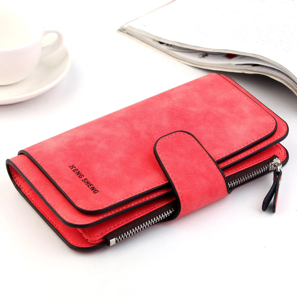 Женский кошелек новинка 2021 сумочка держатель для карт Модный женский однотонный