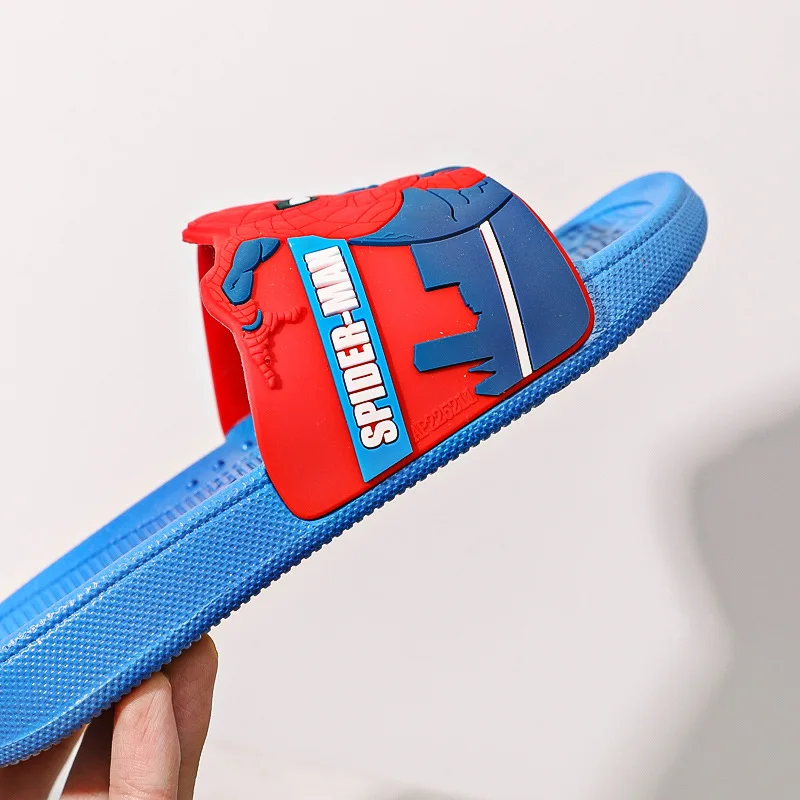 Тапочки Disney для мальчиков Нескользящие домашние тапки детей и родителей