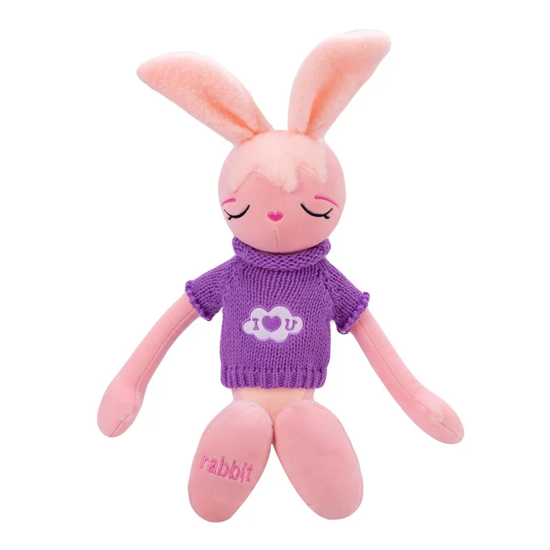60-сантиметровые прекрасные розовый кролик кукла мягкие плюшевые игрушки