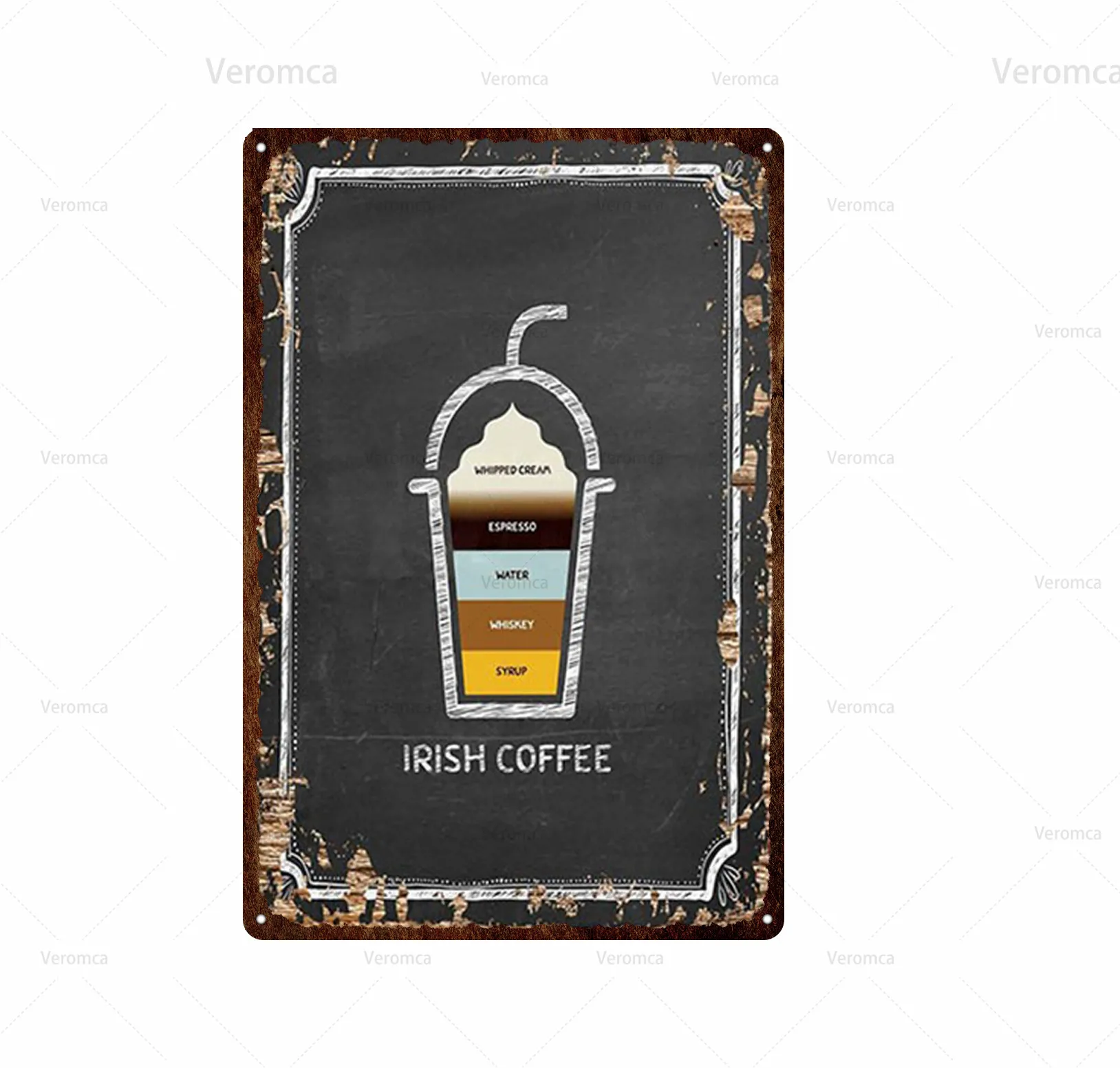 Кофейное пиво и соки фотография напитков металлическая мужская пещера клуб бар