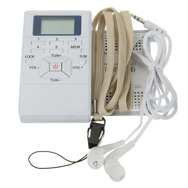 Хиты продаж Портативный мини HRD-102 Led Экран радиоприемник FM цифровой обработки