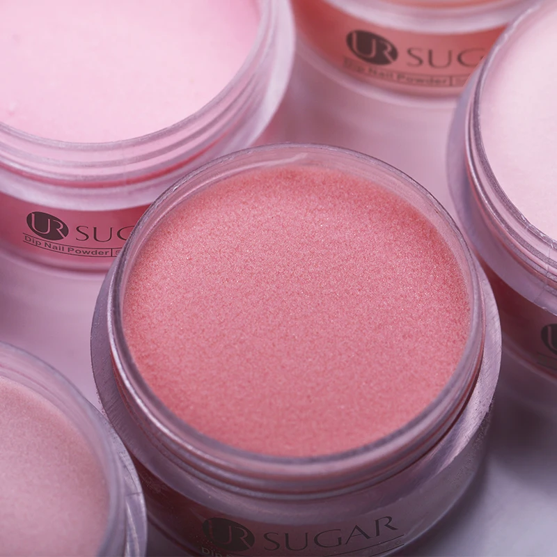Ur Sugar 5 мл желе розовый Dip порошок для ногтей градиент французские ногти погружение порошок блеск украшение натуральный сухой без лампы