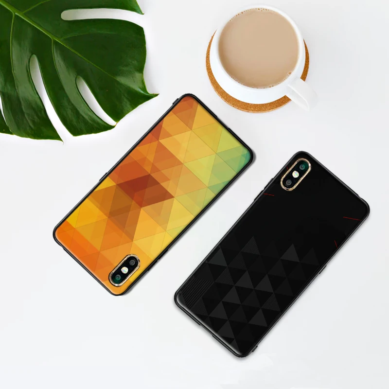 Для Xiaomi Redmi 7 Note 4X 5A 16G 32G GO 7A абстрактная мозаика геометрические фигуры K20 pro 6 5 8 Pro