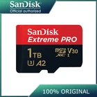 Карта памяти SanDisk Extreme Pro micro sd, 64 ГБ, 128 ГБ, 32 ГБ, 512 ГБ, класс 10, карта памяти U3 A2, V30, 1 ТБ, tf флеш-карта для gopro